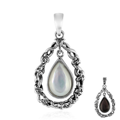 Colgante en plata con Nácar (Art of Nature)