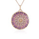 Collar en plata con Amatista (KM by Juwelo)