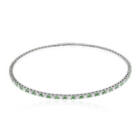 Brazalete en oro con Tsavorita de Kenia AAA (CIRARI)