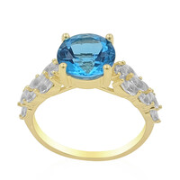 Anillo en oro con Topacio de Marambaia (de Melo)
