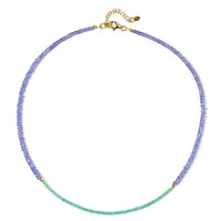 Collar en plata con Esmeralda de Colombia