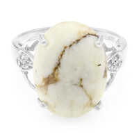 Anillo en plata con Magnesita