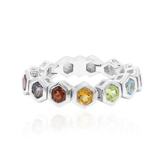 Anillo en plata con Amatista