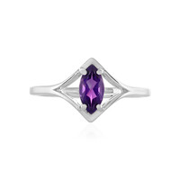 Anillo en plata con Amatista