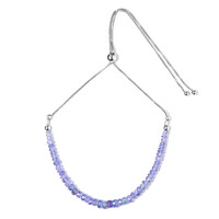 Brazalete en plata con Tanzanita