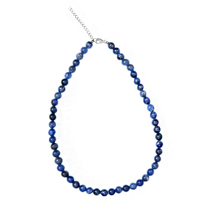 Collar en plata con Sodalita