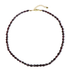 Collar en plata con Rodolita de Rajastán