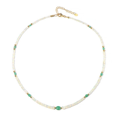 Collar en plata con Esmeralda de Zambia