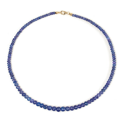 Collar en oro con Tanzanita AAA