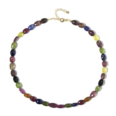 Collar en plata con Zafiro