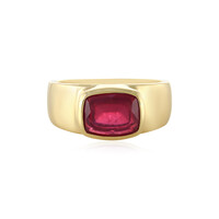 Anillo en plata con Rubí de Madagascar