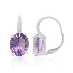 Pendientes en plata con Amatista
