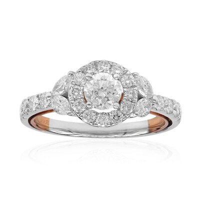 Anillo en oro con Diamante SI1 (H) (CIRARI)