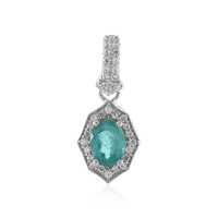 Colgante en plata con Grandidierita