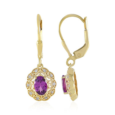 Pendientes en plata con Umbalita