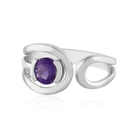 Anillo en plata con Amatista de Siberia (de Melo)