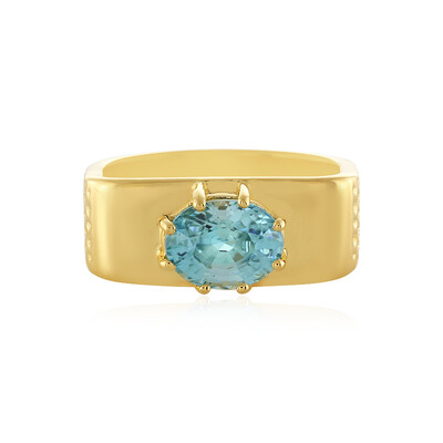 Anillo en plata con Zircón de Ratanak Kirí