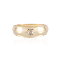 Anillo en oro con Diamante chocolate I2