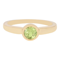 Anillo en plata con Peridoto
