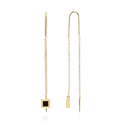 Pendientes en plata con Granate