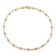 Brazalete en oro con Diamante chocolate I2