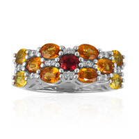 Anillo en plata con Zafiro
