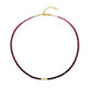 Collar en plata con Rubí de Tanzania (Riya)