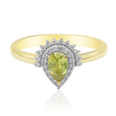 Anillo en oro con Esfena
