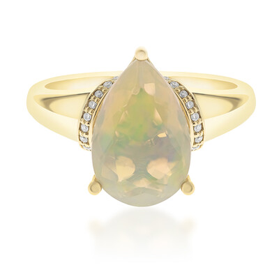 Anillo en oro con Ópalo Welo AAA (CIRARI)