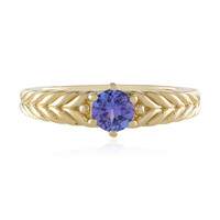 Anillo en plata con Tanzanita
