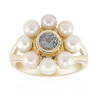 Anillo en oro con Tanzanita sin calentar (Remy Rotenier)