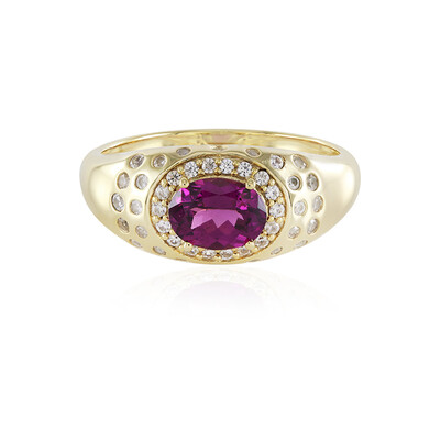 Anillo en plata con Umbalita (Adela Silber)