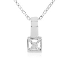 Collar en plata con Diamante I3 (J)