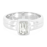 Anillo en plata con Cuncita amarillo canario