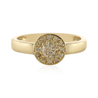 Anillo en oro con Diamante chocolate I3