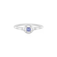 Anillo en plata con Tanzanita