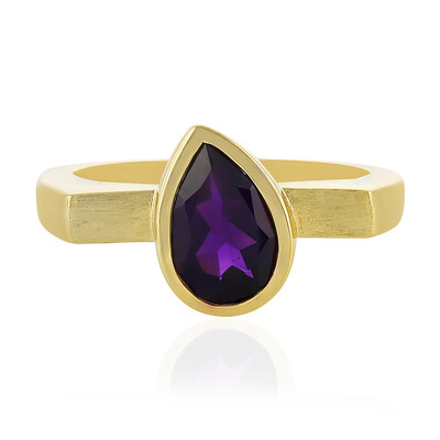 Anillo en plata con Amatista (MONOSONO COLLECTION)