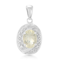 Colgante en plata con Ortoclasa