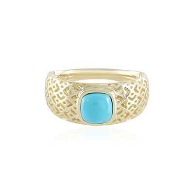 Anillo en oro con Turquesa bella durmiente (Ornaments by de Melo)