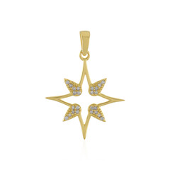 Colgante en plata con Diamante I3 (H)