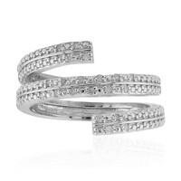 Anillo en plata con Diamante I3 (I)