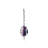 Colgante en plata con Fluorita