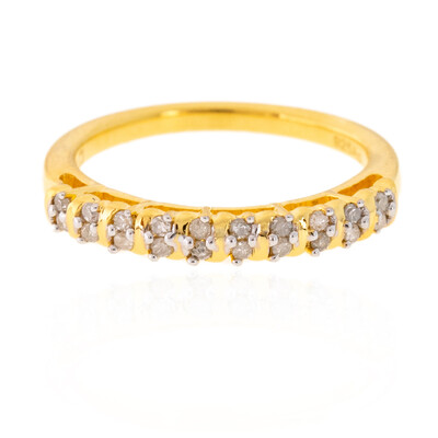 Anillo en plata con Diamante I2 (I)