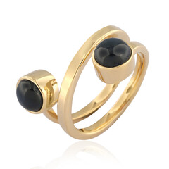 Anillo en plata con Zafiro estrella azul (de Melo)