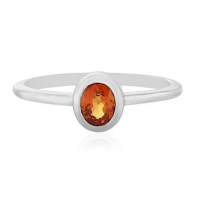 Anillo en plata con Zafiro Crepúsculo