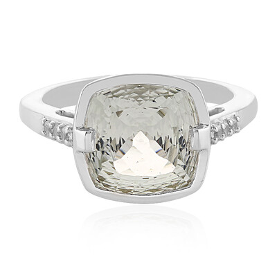 Anillo en plata con Topacio blanco majestuoso (PHANTASIA)