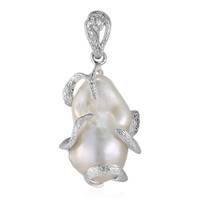 Colgante en plata con Perla Freshwater (TPC)