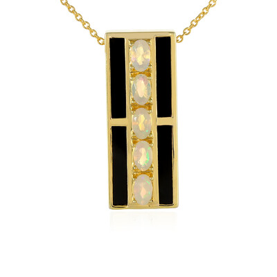 Collar en plata con Ópalo de Welo