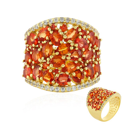 Anillo en plata con Zafiro Crepúsculo