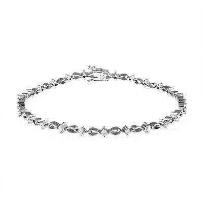 Brazalete en oro con Diamante limpio a lupa F (LUCENT DIAMONDS)